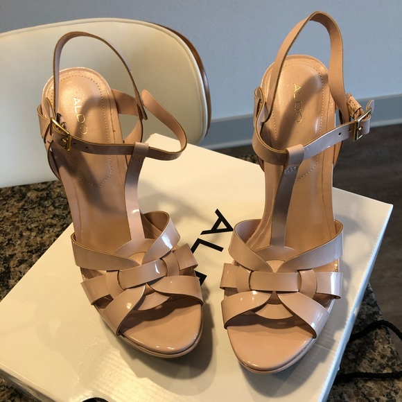 Aldo Nellyy Wedges Size 8 - Picture 10 of 11
